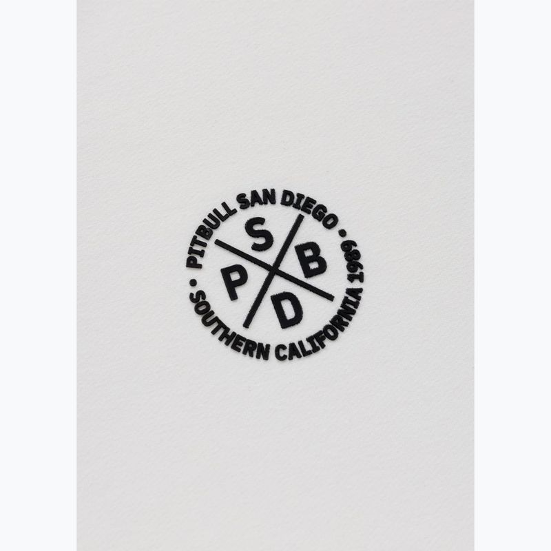 Felpa da uomo Pitbull Tape Parker Hooded Zip off white 10