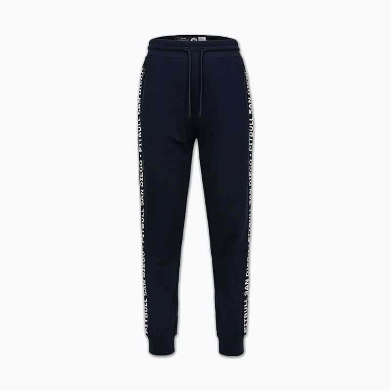 Pantaloni da uomo Pitbull Tape Parker Jogging dark navy 5