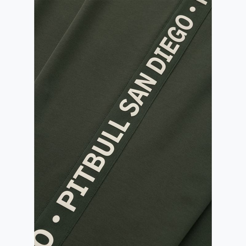 Pantaloni da uomo Pitbull Tape Parker Jogging old green 7