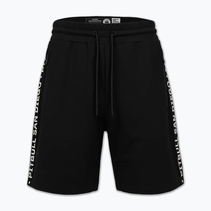 Pantaloncini da uomo Pitbull Tape Parker black 6