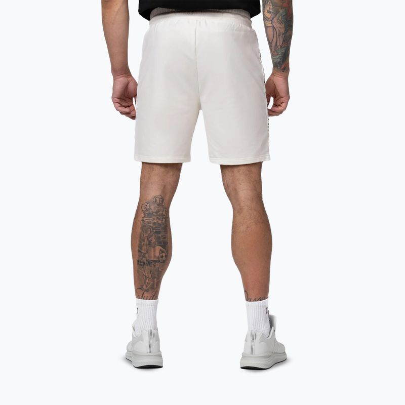 Pantaloncini da uomo Pitbull Tape Parker off white 3
