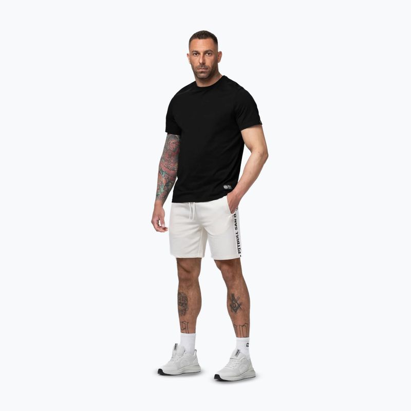 Pantaloncini da uomo Pitbull Tape Parker off white 4