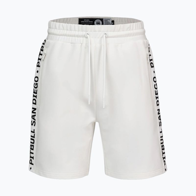 Pantaloncini da uomo Pitbull Tape Parker off white 6