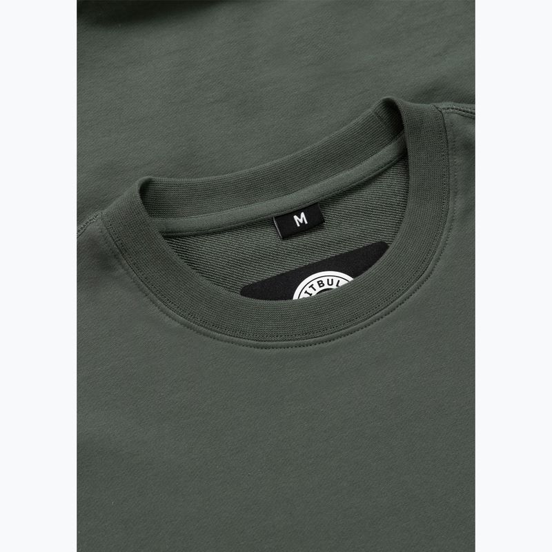 Felpa da uomo Pitbull Nugget Small Logo Crewneck sage green 6