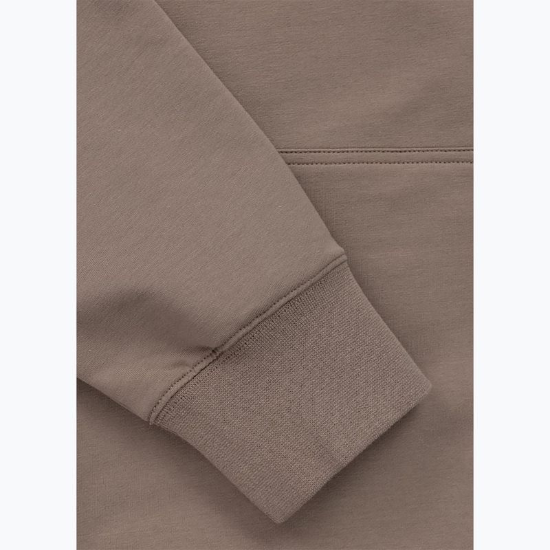 Felpa da uomo Pitbull Nugget Small Logo Hooded brown savana 8