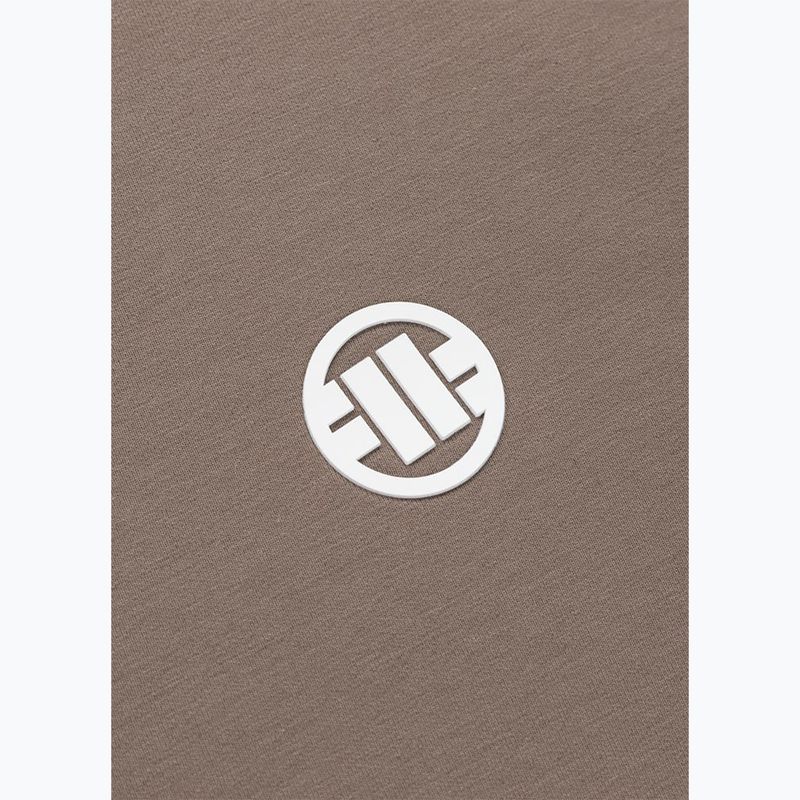 Felpa da uomo Pitbull Nugget Small Logo Hooded brown savana 10