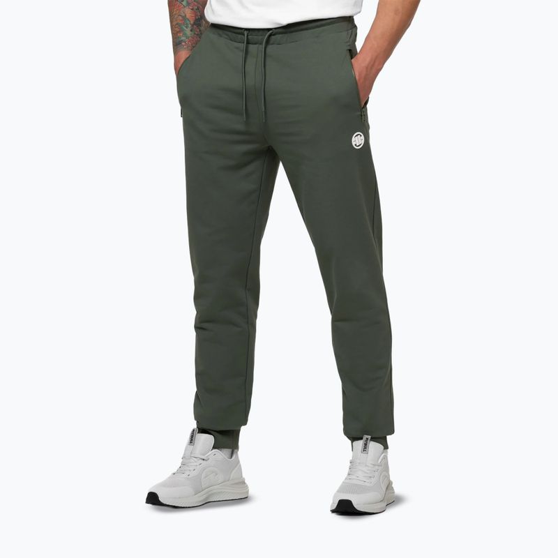 Pantaloni da uomo Pitbull Nugget Jogging sage green 4