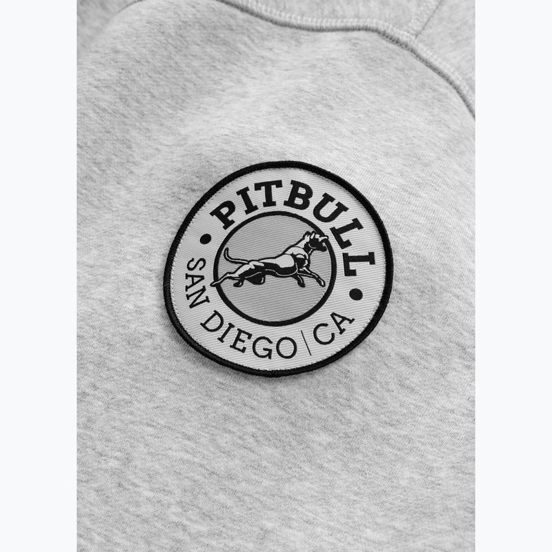 Felpa da uomo Pitbull Badger Hooded grey/melange 8