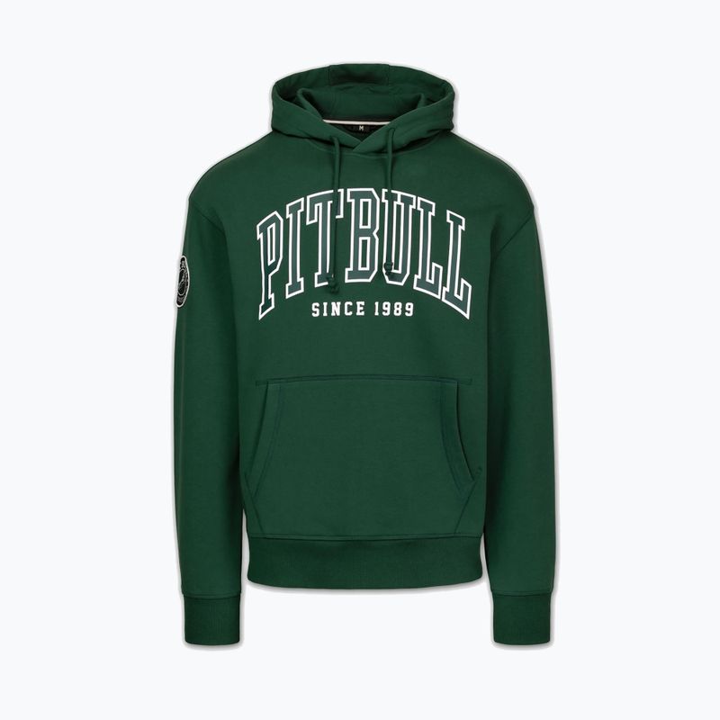 Felpa da uomo Pitbull Badger Hooded hunter green 3