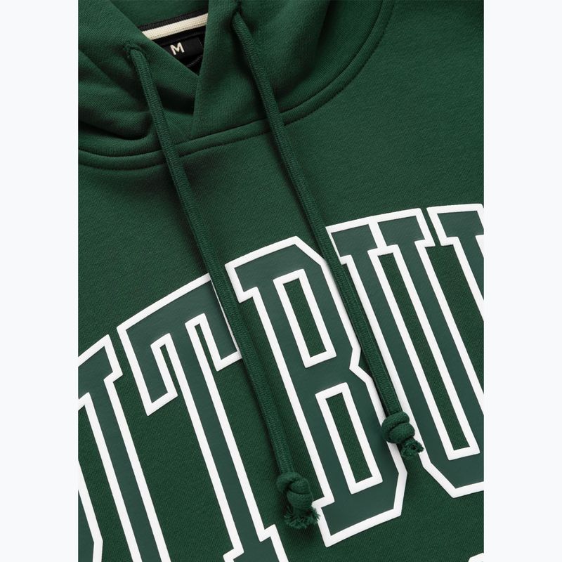 Felpa da uomo Pitbull Badger Hooded hunter green 5