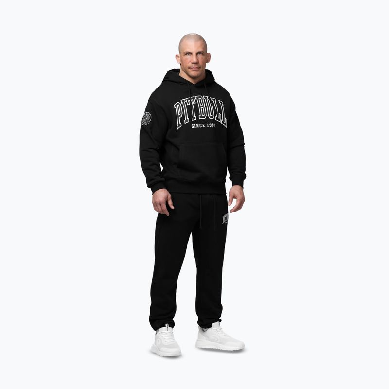 Felpa da uomo Pitbull Badger Hooded black 2