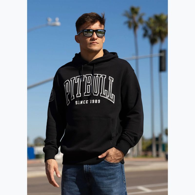 Felpa da uomo Pitbull Badger Hooded black 11