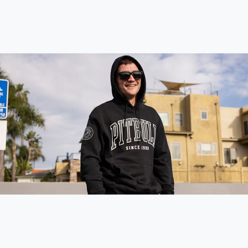 Felpa da uomo Pitbull Badger Hooded black 12