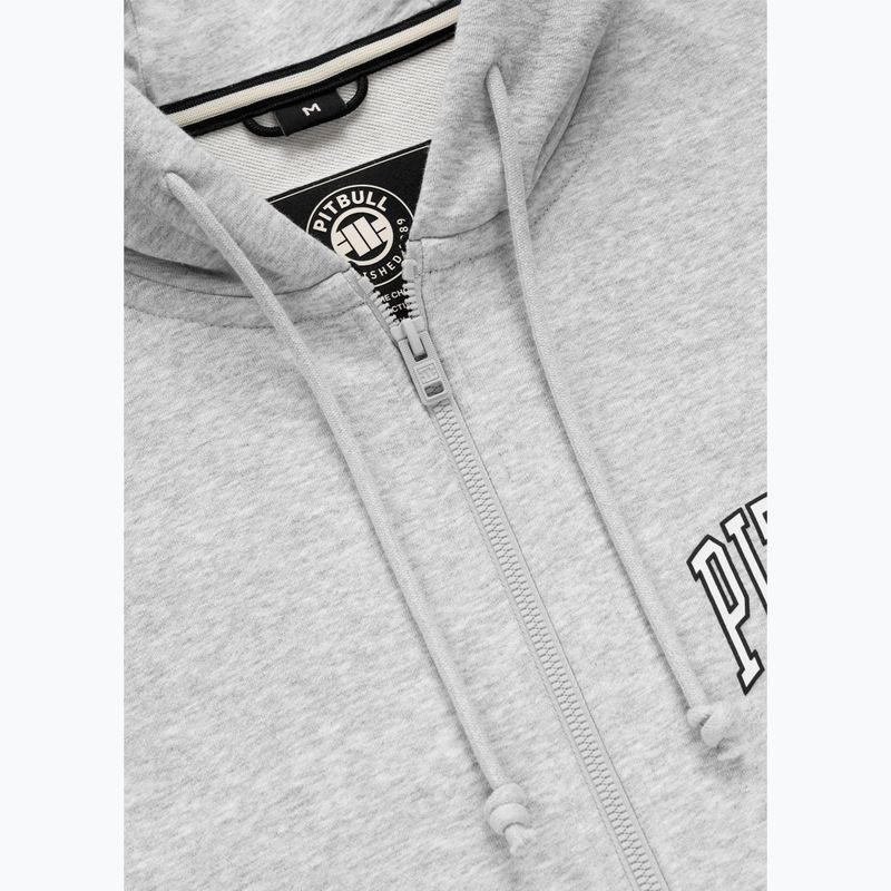 Felpa da uomo Pitbull Badger Hooded Zip grey/melange 8