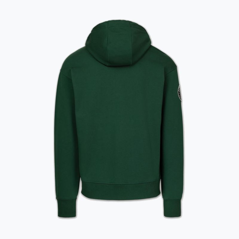 Felpa da uomo Pitbull Badger Hooded Zip hunter/green 6