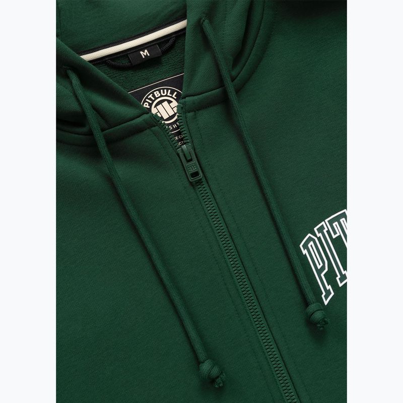 Felpa da uomo Pitbull Badger Hooded Zip hunter/green 7
