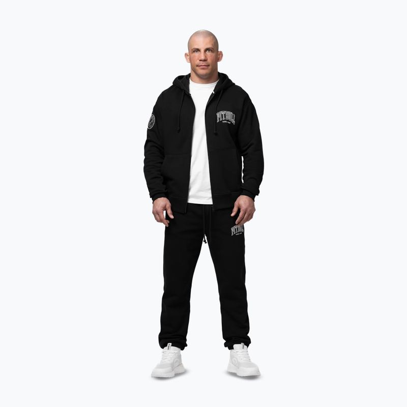 Felpa da uomo Pitbull Badger Hooded Zip black 2