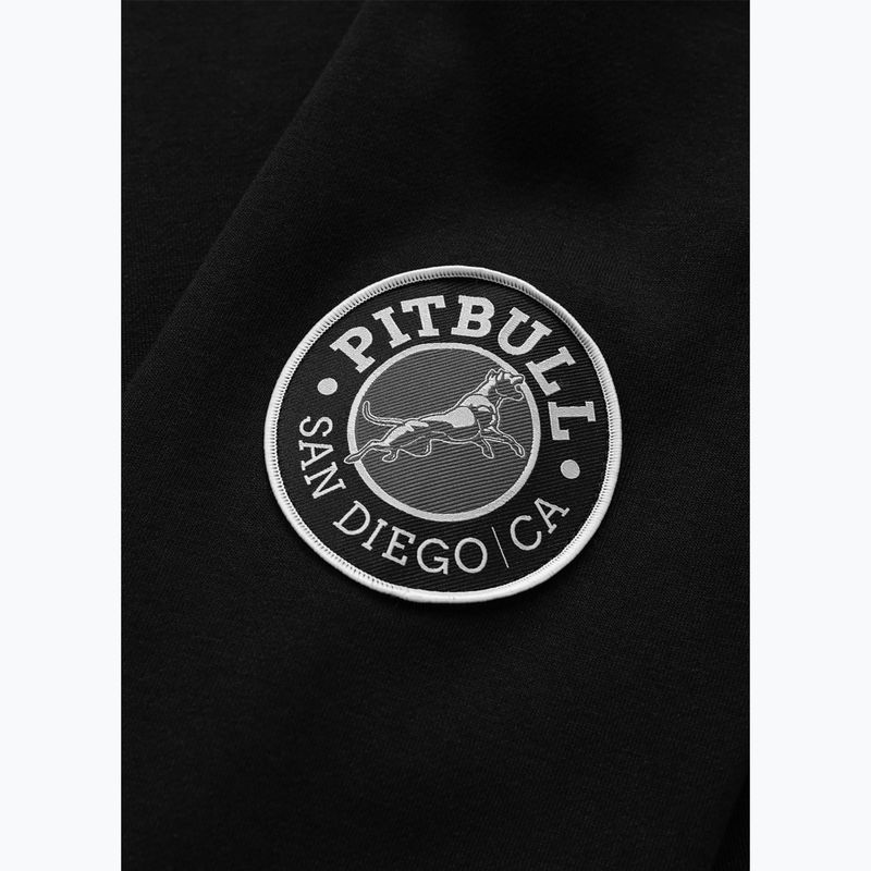 Felpa da uomo Pitbull Badger Hooded Zip black 9
