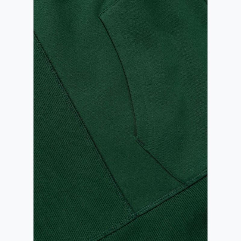 Felpa da uomo Pitbull Badger Hooded Vest Zip hunter green 8