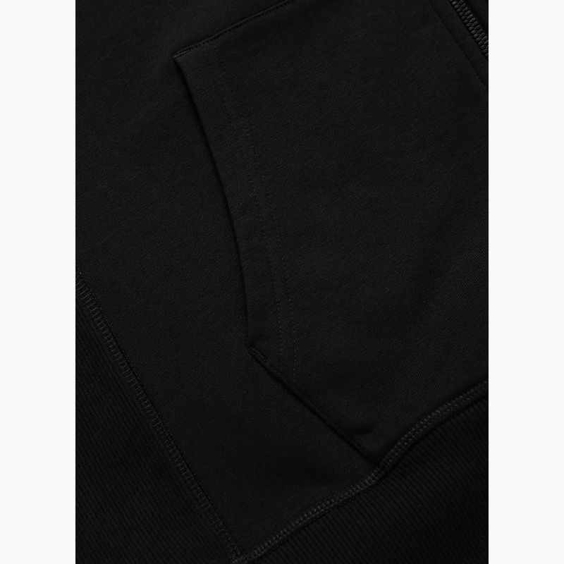 Felpa da uomo Pitbull Badger Hooded Vest Zip black 8
