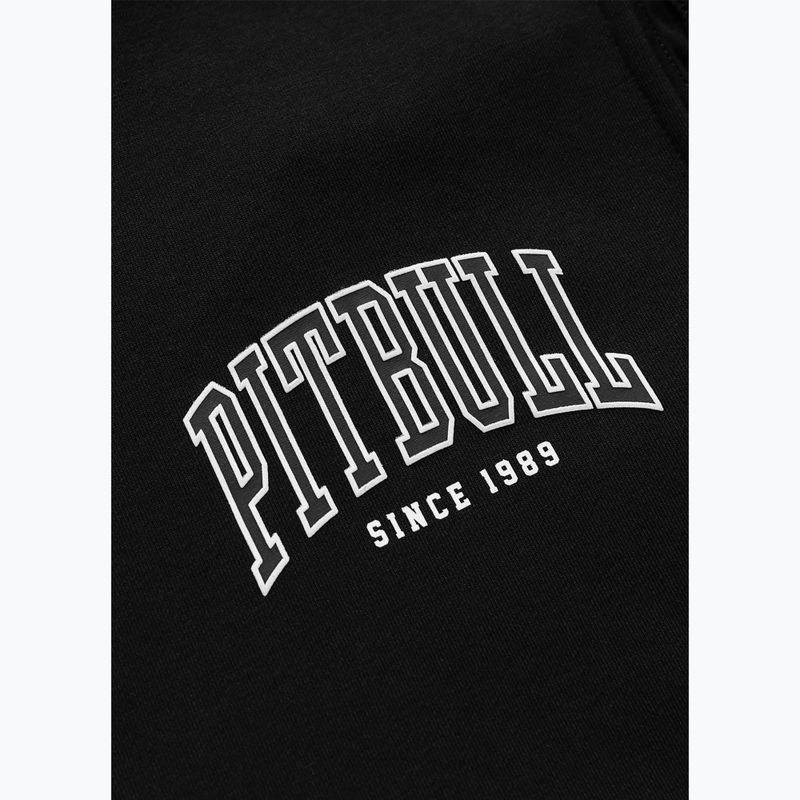 Felpa da uomo Pitbull Badger Hooded Vest Zip black 9