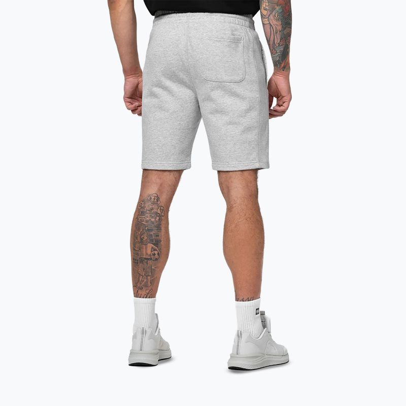Pantaloncini da uomo Pitbull Badger grey/melange 3