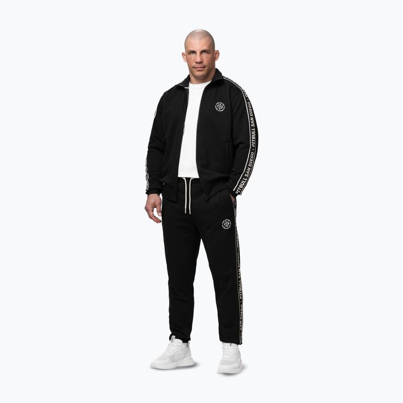 Felpa da uomo Pitbull Nexus Track Jacket black 2