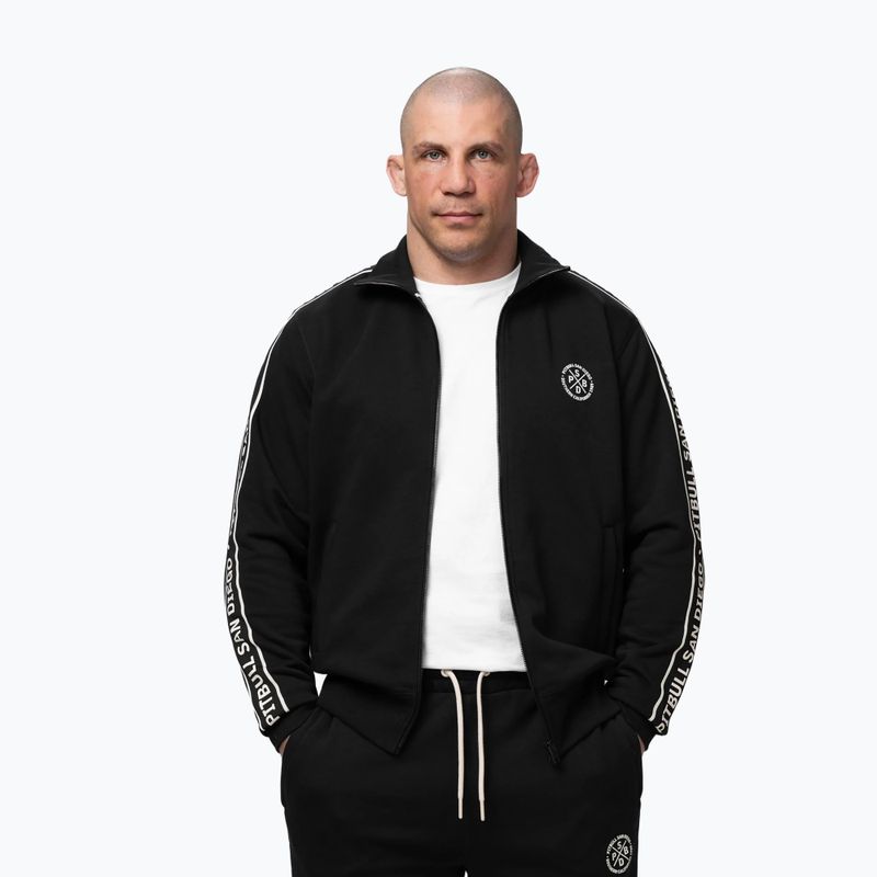 Felpa da uomo Pitbull Nexus Track Jacket black 6
