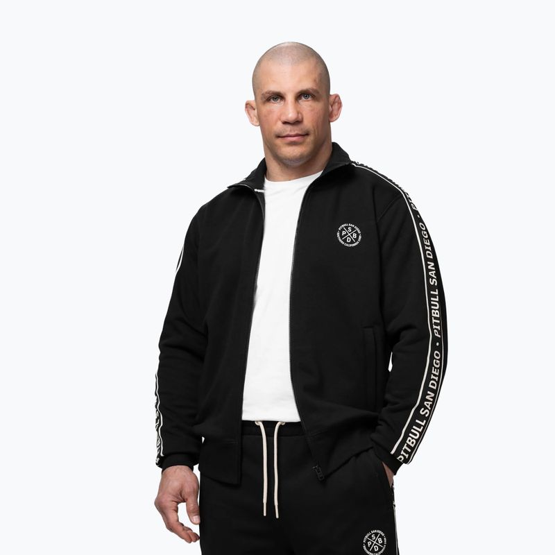 Felpa da uomo Pitbull Nexus Track Jacket black 7