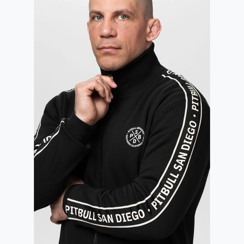 Felpa da uomo Pitbull Nexus Track Jacket black 8