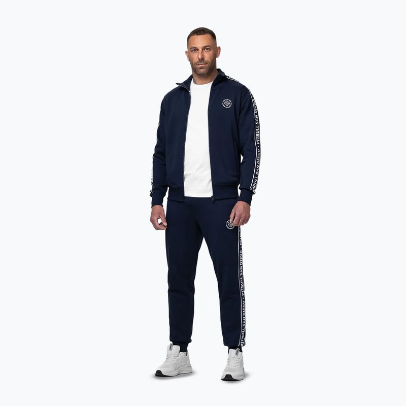 Felpa da uomo Pitbull Nexus Track Jacket dark navy 2