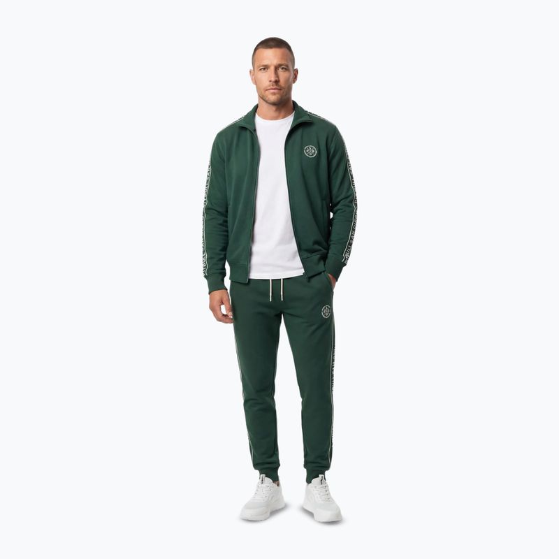 Felpa da uomo Pitbull Nexus Track Jacket bottle green 2