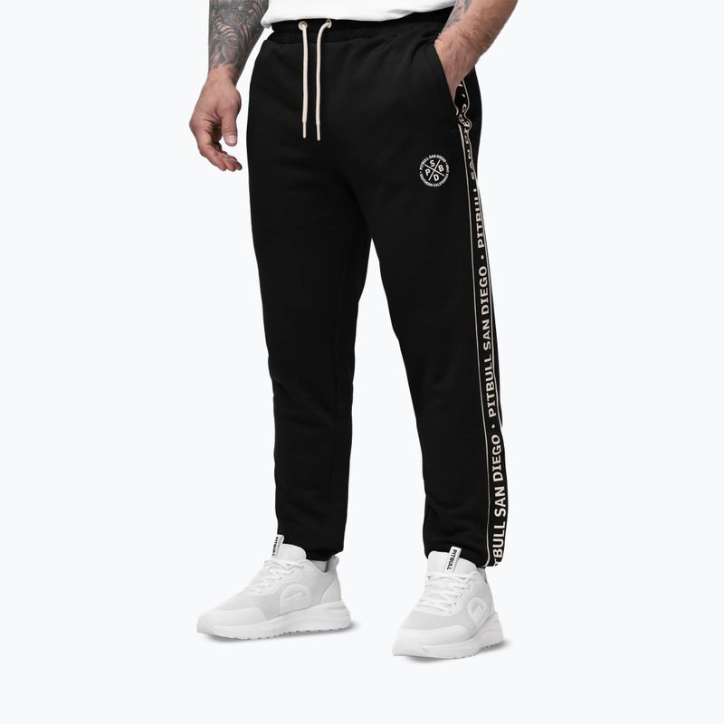 Pantaloni da uomo Pitbull Nexus Track black 4