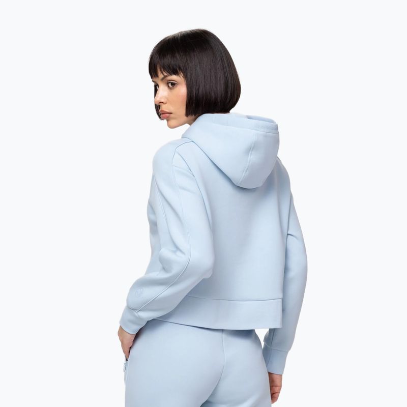 Felpa da donna Pitbull Discovery Hooded frosted blue 3