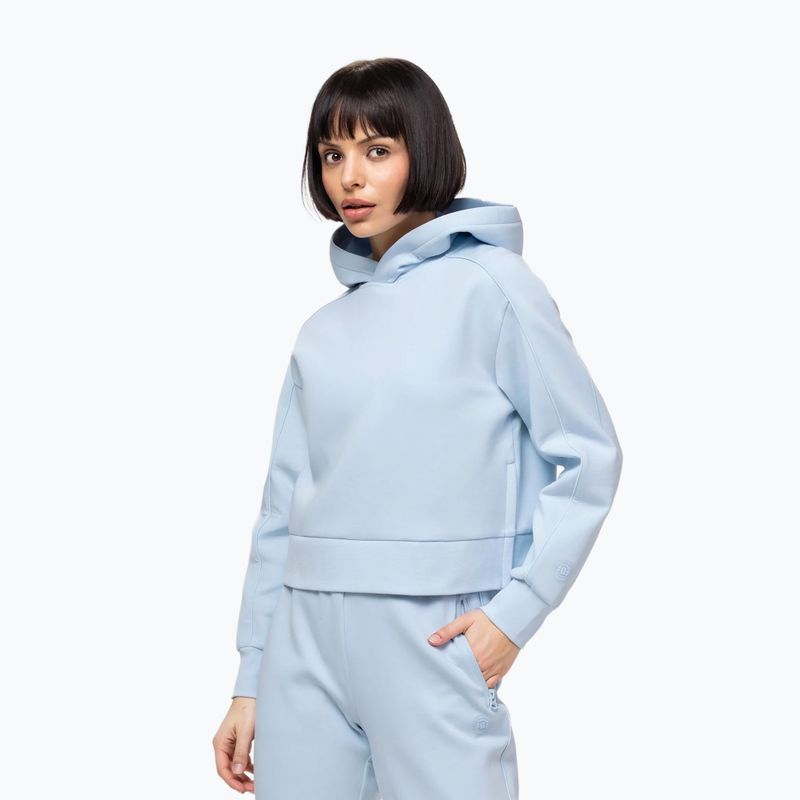 Felpa da donna Pitbull Discovery Hooded frosted blue 4