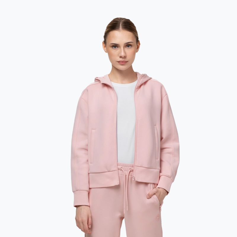 Felpa da donna Pitbull Discovery Hooded Zip strawberry cream 4