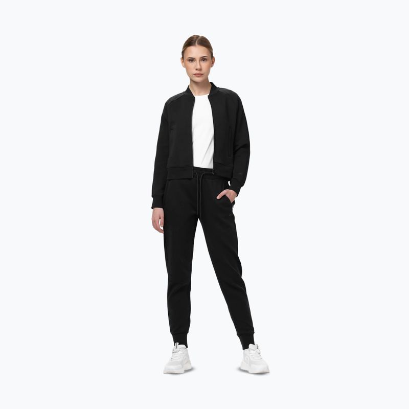 Felpa da donna Pitbull Discovery Collar Zip Track Jacket black 2