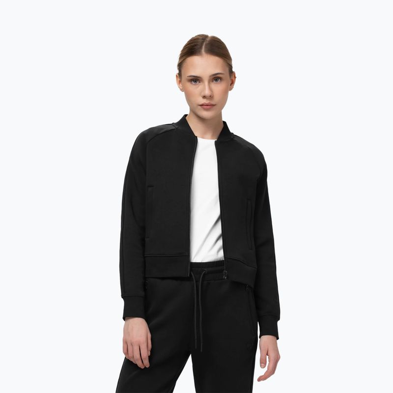 Felpa da donna Pitbull Discovery Collar Zip Track Jacket black 4