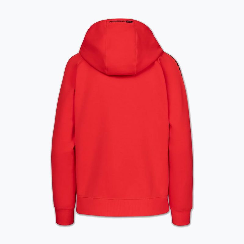 Felpa da donna Pitbull Explory Tape Hooded Zip fluo/red 7