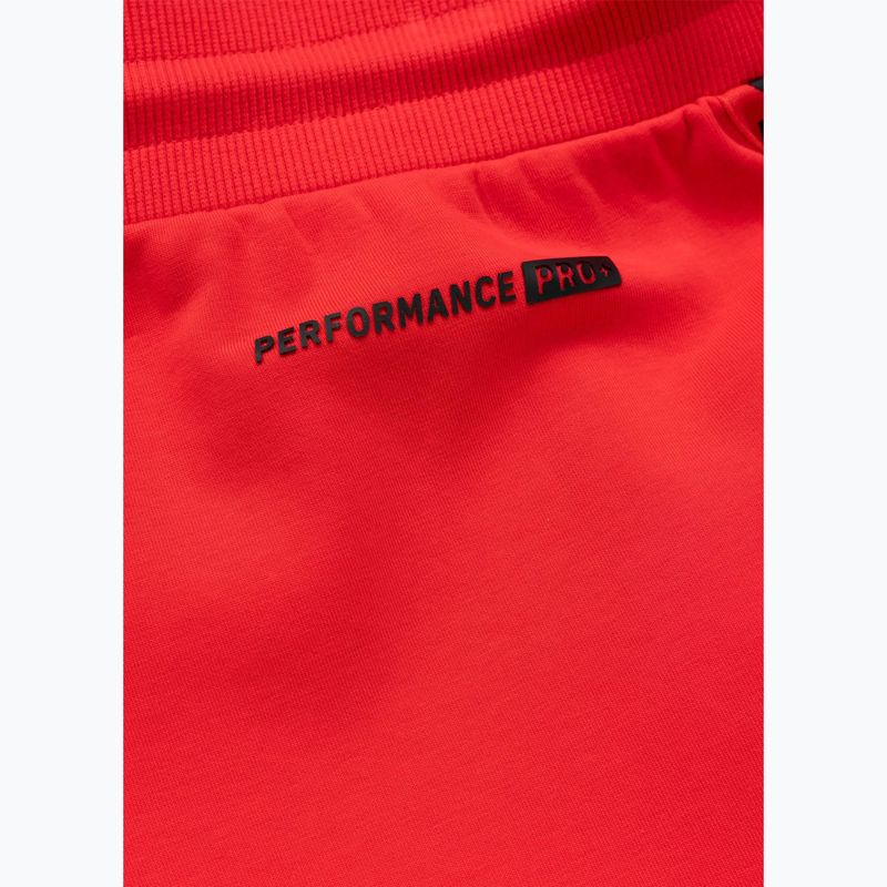 Pantaloncini da donna Pitbull Explory Tape fluo/red 8