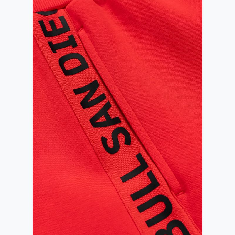 Pantaloncini da donna Pitbull Explory Tape fluo/red 10