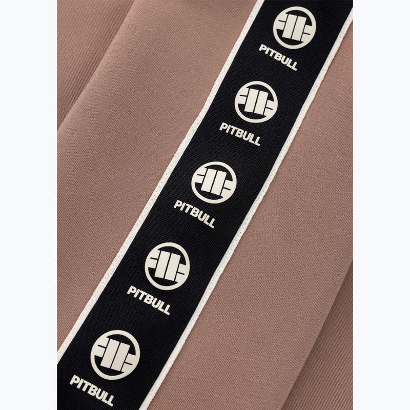 Felpa da donna Pitbull Verona Collar Zip chocolate mousse 10