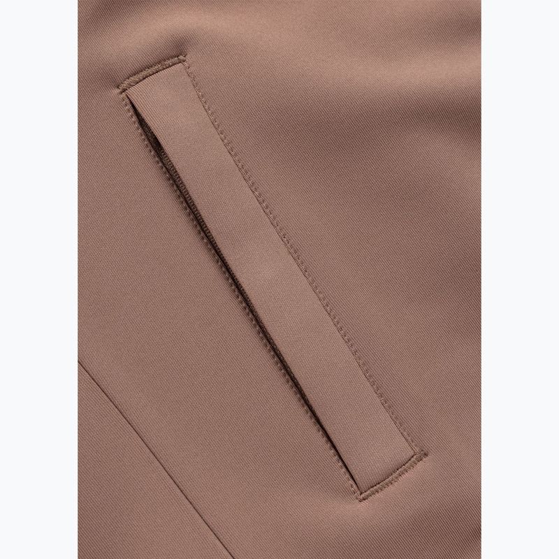 Felpa da donna Pitbull Verona Collar Zip chocolate mousse 11