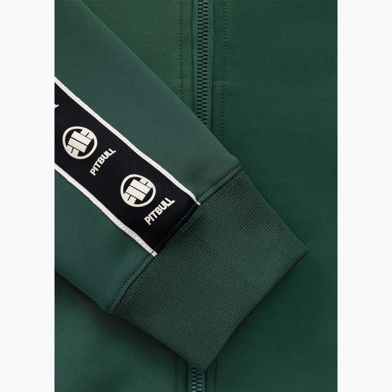 Felpa da donna Pitbull Verona Collar Zip bottle green 10