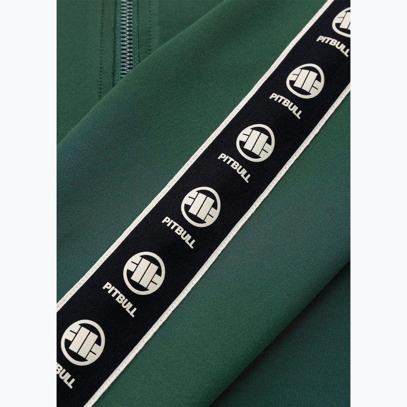 Felpa da donna Pitbull Verona Collar Zip bottle green 11