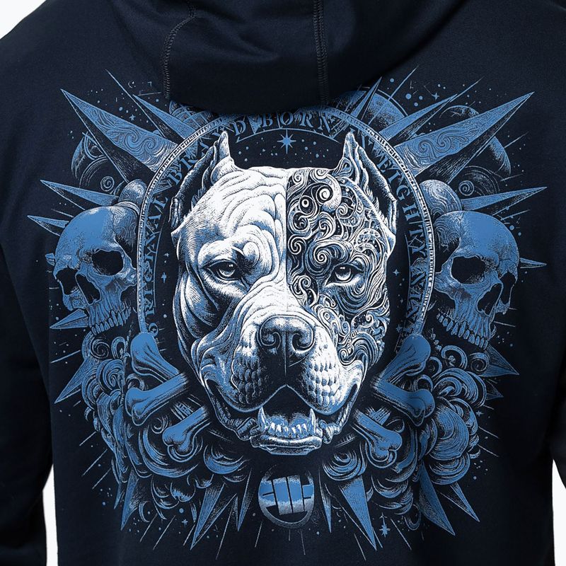 Felpa da uomo Pitbull World Sweatshirt Hooded dark navy 4
