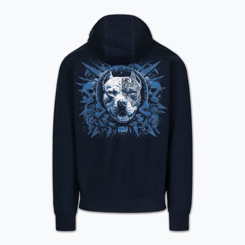Felpa da uomo Pitbull World Sweatshirt Hooded dark navy 6