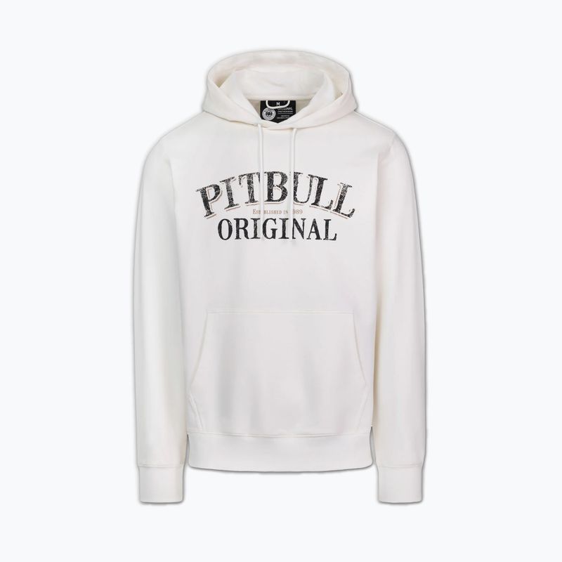 Felpa da uomo Pitbull Midnight Sweatshirt Hooded off white 6