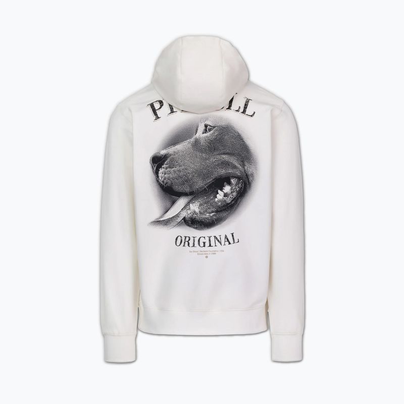 Felpa da uomo Pitbull Midnight Sweatshirt Hooded off white 7