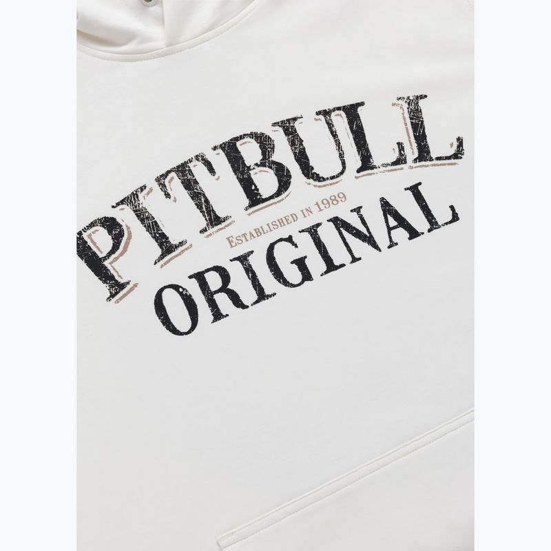 Felpa da uomo Pitbull Midnight Sweatshirt Hooded off white 8